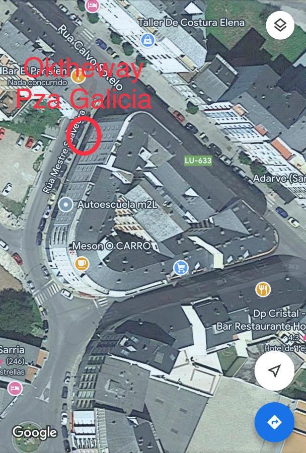 Oktheway Praza Galicia Sarria Exterior foto